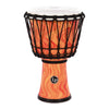 LP 7" Rope Tuned Circle Djembe Orange Marble Drums and Percussion / Hand Drums / Djembes