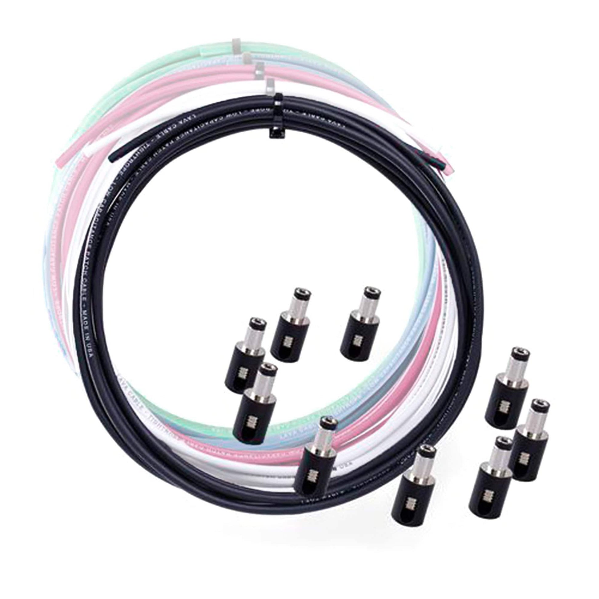 Lava DC Power Solder-Free Kit - Black Accessories / Cables