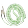 Lava Retro Coil Instrument Cable 20' Straight-Straight Surf Green Accessories / Cables