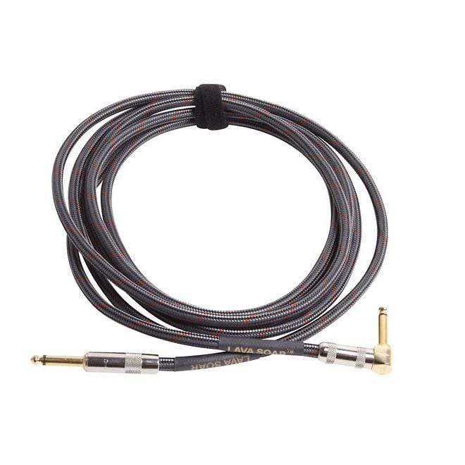Lava Soar 1/4 Inch Instrument Cable 15' Angle-Straight Accessories / Cables