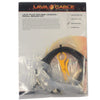 Lava Soldered Pedal Board Kit 10' Mini ELC w/10 Angle Plugs Accessories / Cables
