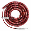 Lava Super Coil Instrument Cable 35' Straight-Straight Metallic Red Accessories / Cables