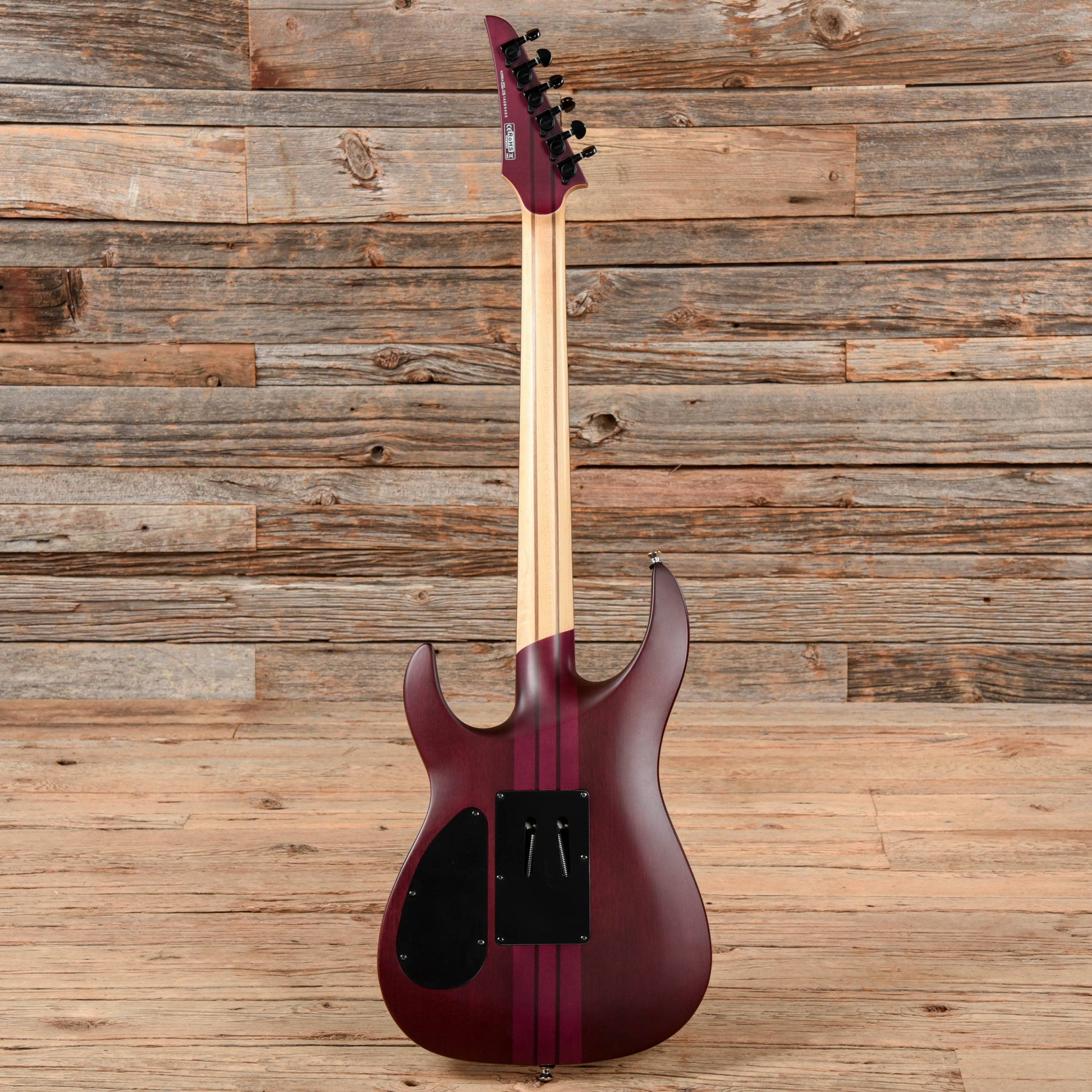 Legator Ninja Transparent Purple Electric Guitars / Solid Body