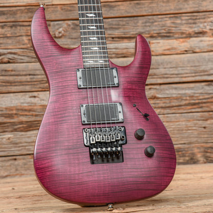 Legator Ninja Transparent Purple Electric Guitars / Solid Body