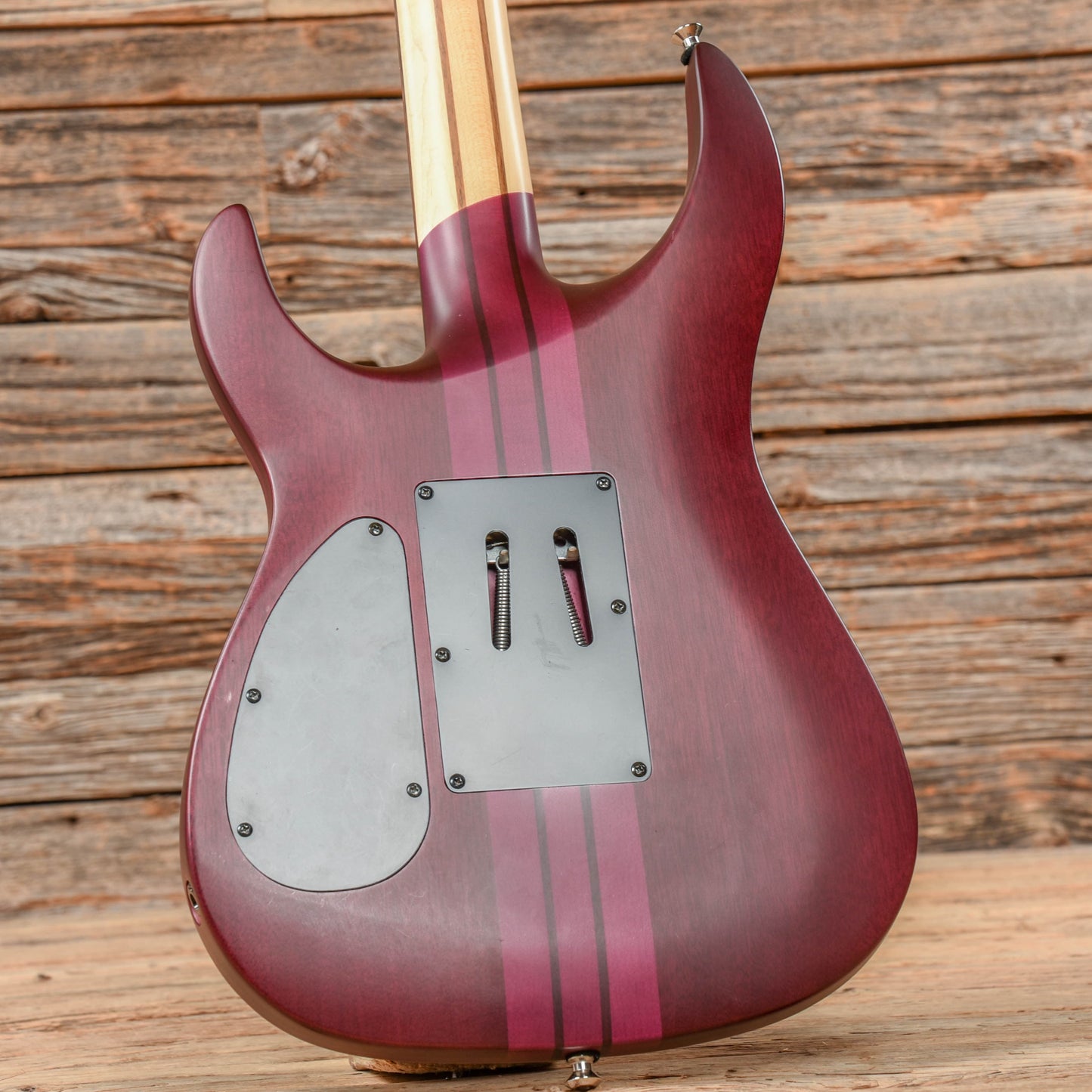 Legator Ninja Transparent Purple Electric Guitars / Solid Body