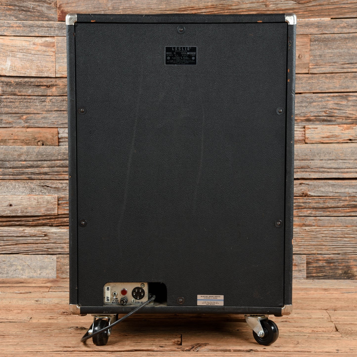 Leslie Model 16 Rotating Speaker Cabinet  1960s Amps / Guitar Cabinets