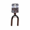 Levy's Forged Steel Guitar Hanger w/Black Metal & Brown Veg-Tan Leather Yoke Wraps Accessories / Stands