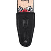 Levy's 2" Wide Polyester Guitar Strap American Neo-Traditional Rosie the Riveter Motif Accessories / Straps