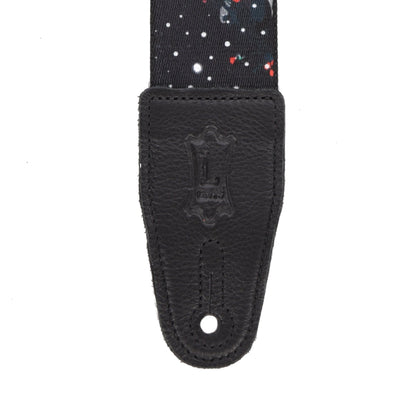 Levy's 2" Wide Polyester Guitar Strap Cherry Blossoms & Snow Motif Accessories / Straps