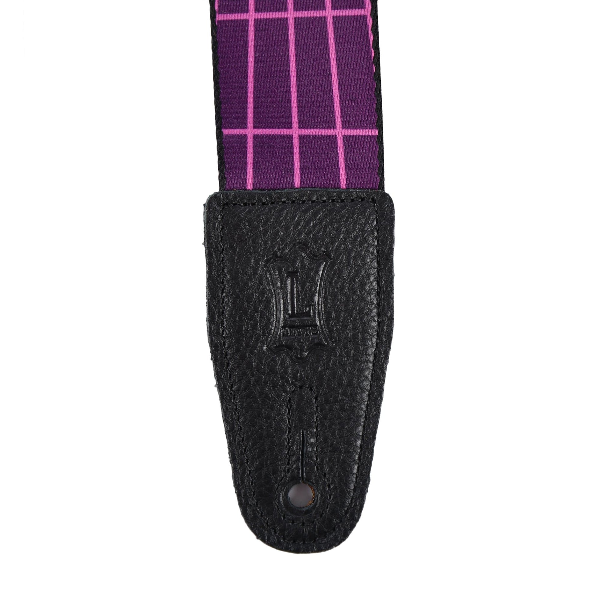 Levy's 2" Wide Polyester Guitar Strap Cyber Cat Motif Accessories / Straps