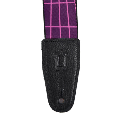 Levy's 2" Wide Polyester Guitar Strap Cyber Cat Motif Accessories / Straps