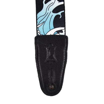 Levy's 2" Wide Polyester Guitar Strap Japanese Traditional Tiger Motif Accessories / Straps