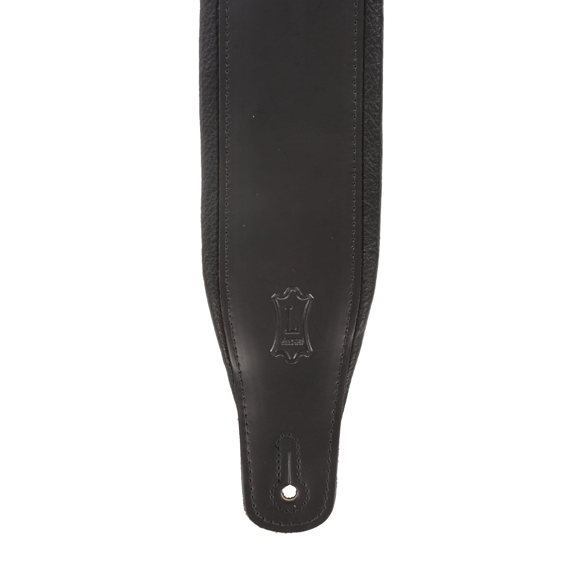 Levy's 3" Wide Top Grain Leather Guitar Strap Accessories / Straps
