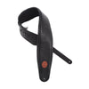 Levy's 4 1/2" Wide Black Garment Leather Bass Strap Accessories / Straps