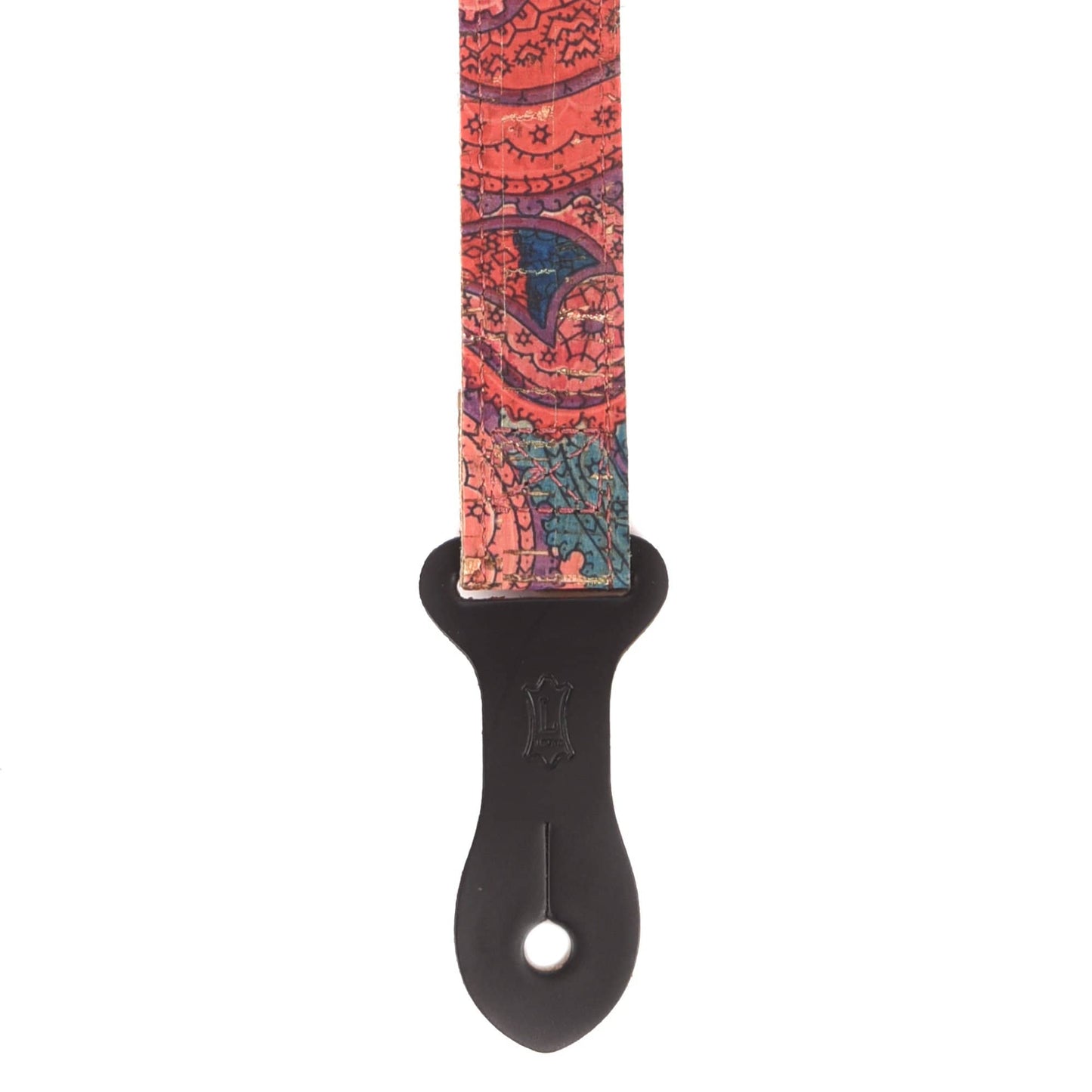 Levy's Folk Instrument Series 1" Wide Cork Mandolin Ukulele Strap Paisley Accessories / Straps