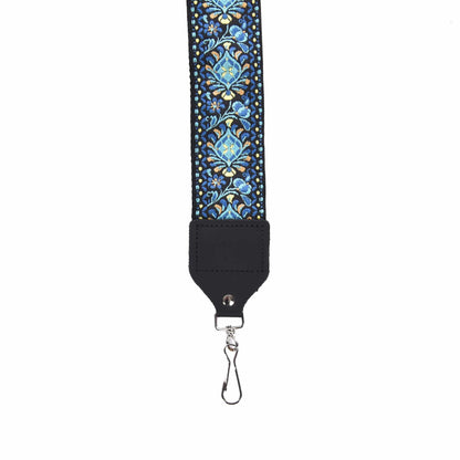 Levy's Folk Instrument Series 2" Wide Hootenanny Jacquard Weave Banjo Strap Accessories / Straps