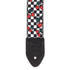 Levy's Print Series 2" Wide Polyester Guitar Strap Cherries Accessories / Straps