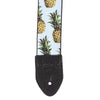 Levy's Print Series 2" Wide Polyester Guitar Strap Pineapple Accessories / Straps