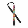 Levy's Right Height 2" Wide Polyester Guitar Strap Comic Book Onomatopoeia Motif Accessories / Straps