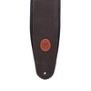Levy's Signature Series 4.5" Wide Garment Leather Bass Strap Dark Brown Accessories / Straps