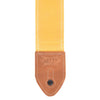 Levy's Textures Series 2" Wide Waxed Canvas Guitar Strap Mustard Accessories / Straps