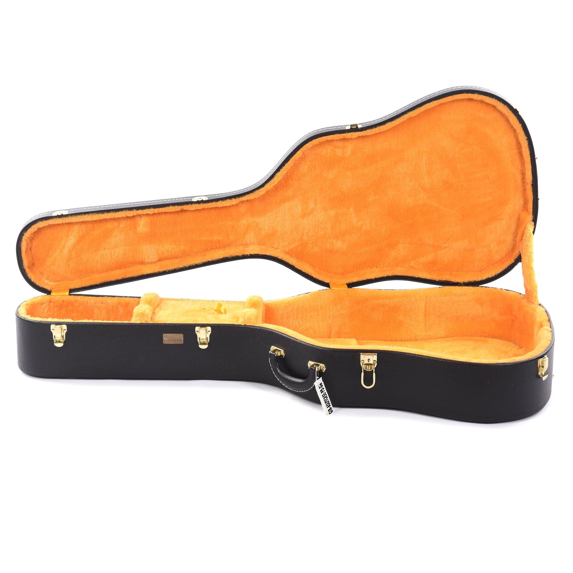 Lifton Historic Dreadnought Hardshell Case Black/Goldenrod Accessories / Cases and Gig Bags / Guitar Cases