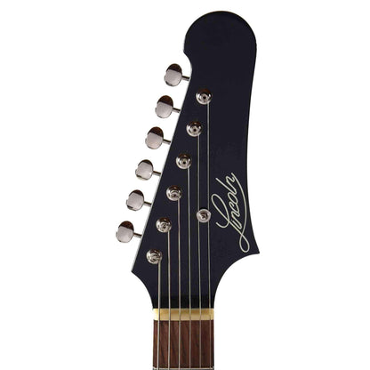 Lincoln Bitterbird Jr. Metallic Black w/Seymour Duncan SH-18b Electric Guitars / Solid Body