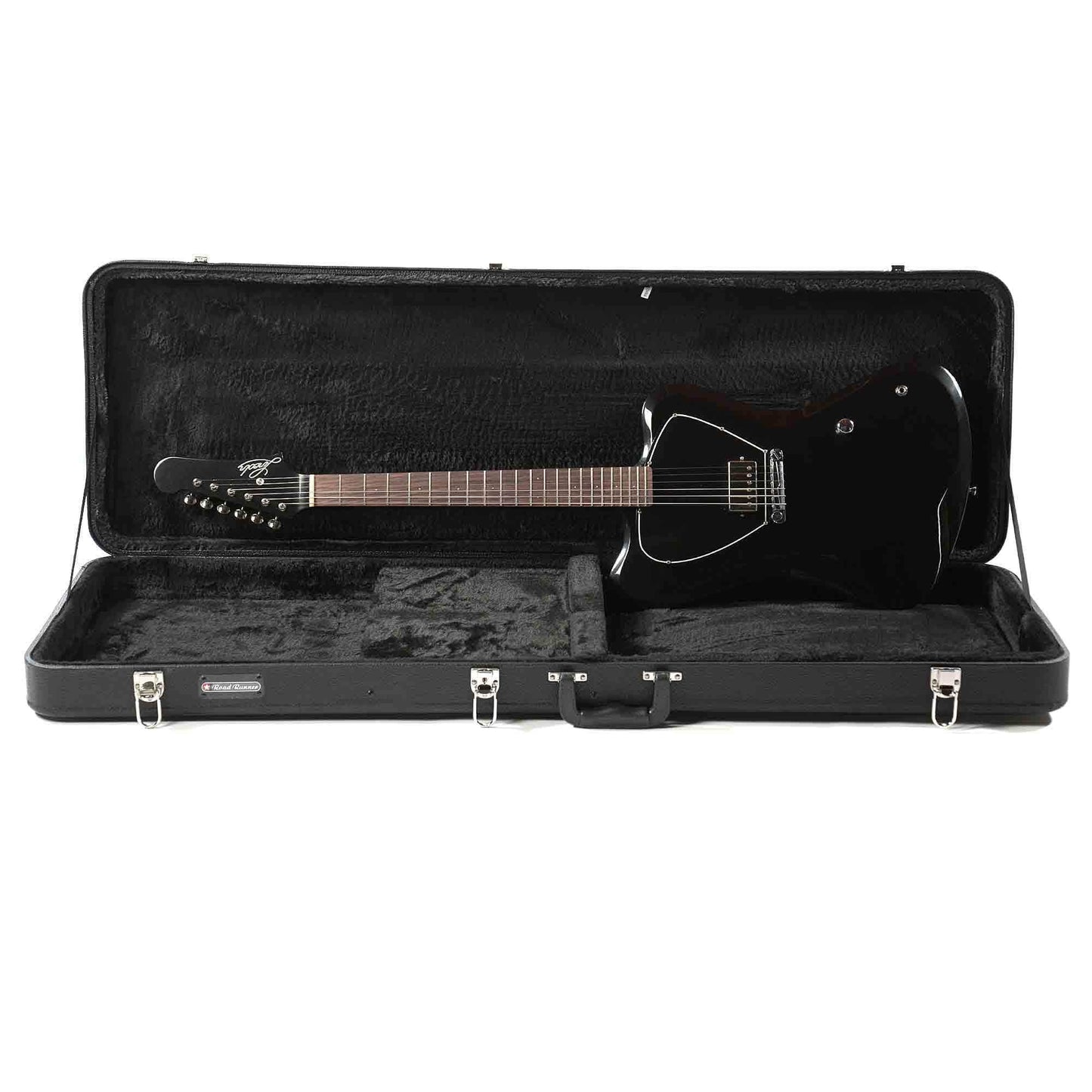 Lincoln Bitterbird Jr. Metallic Black w/Seymour Duncan SH-18b Electric Guitars / Solid Body