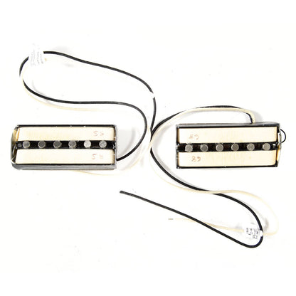 Lindy Fralin Hum-Cancelling P-90 Soap Bar Pickup for Jazzmaster Set 5% Overwound Cloth Lead Black Parts / Guitar Pickups