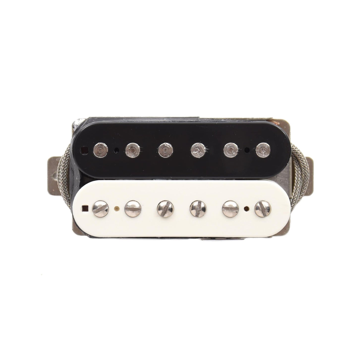 Lindy Fralin Humbucker Pure P.A.F. Bridge Pickup 8k 4-Conductor Bone Vintage Zebra Parts / Guitar Pickups