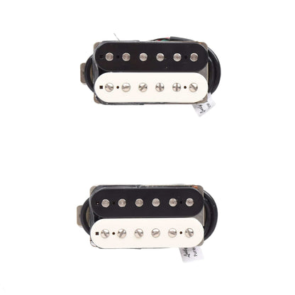 Lindy Fralin Humbucker Pure P.A.F. Stock Pickup Set Bone Vintage Zebra Parts / Guitar Pickups