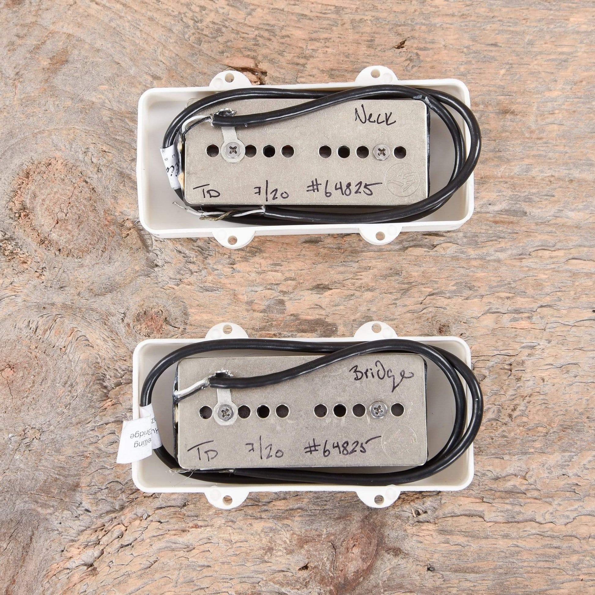 Lindy Fralin Jazzmaster Hum Cancelling 2-Conductor Stock Pickup Set White Parts / Guitar Pickups