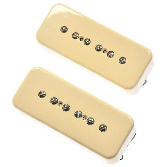 Lindy Fralin P-90 Soapbar Pickup Set - Cream Parts / Guitar Pickups