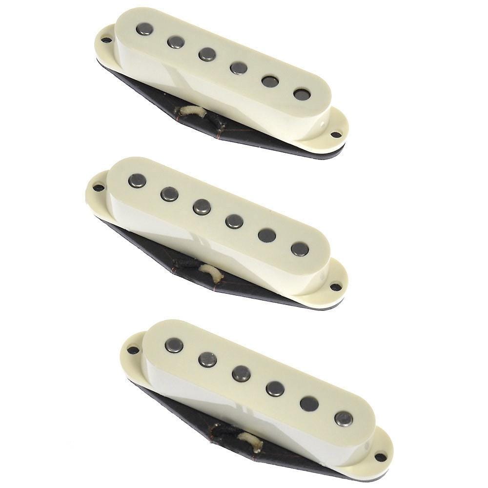 Lindy Fralin Strat Blues Special Pickup Set Yellow Parts / Guitar Pickups