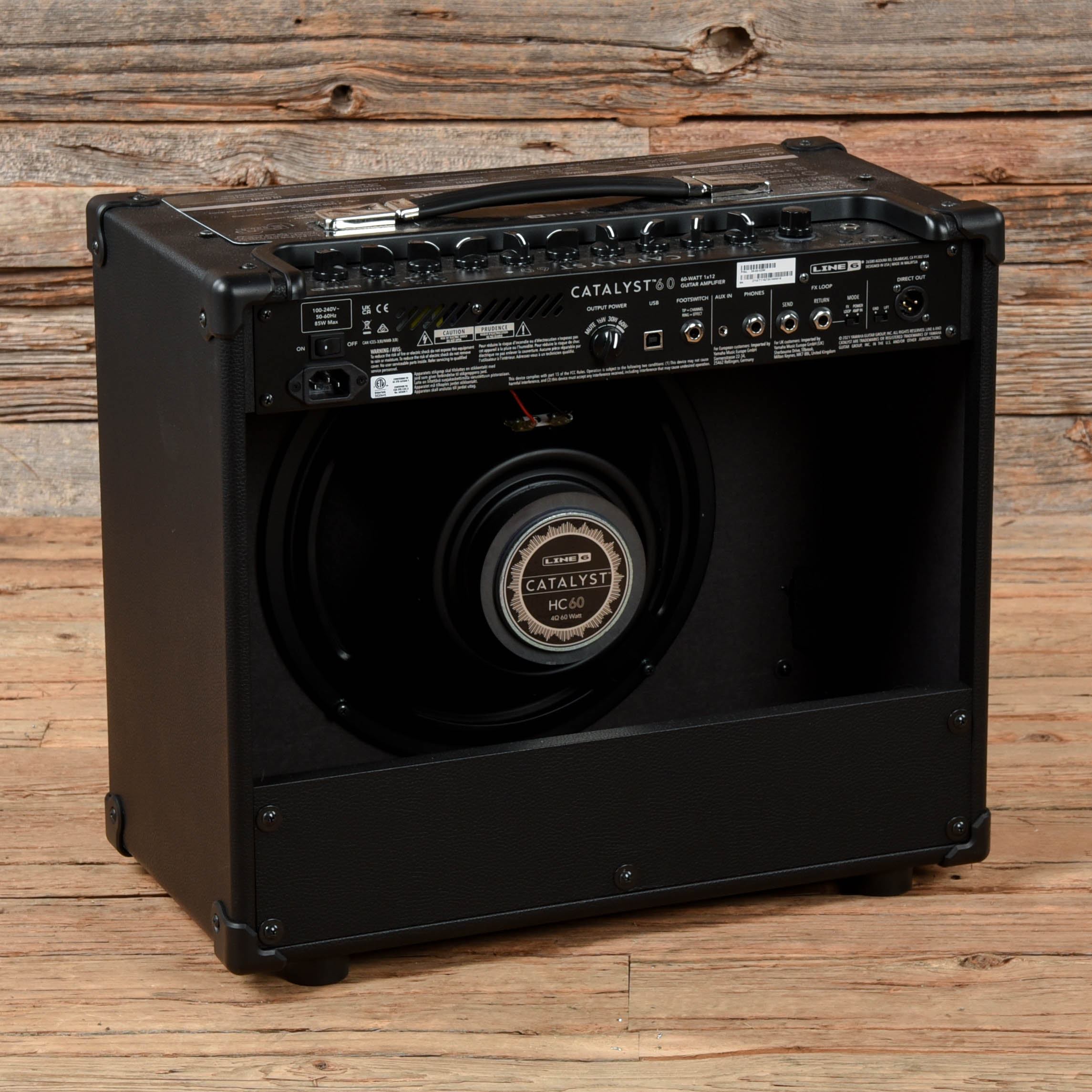 Line 6 Catalyst 60 2-Channel 60-Watt 1x12