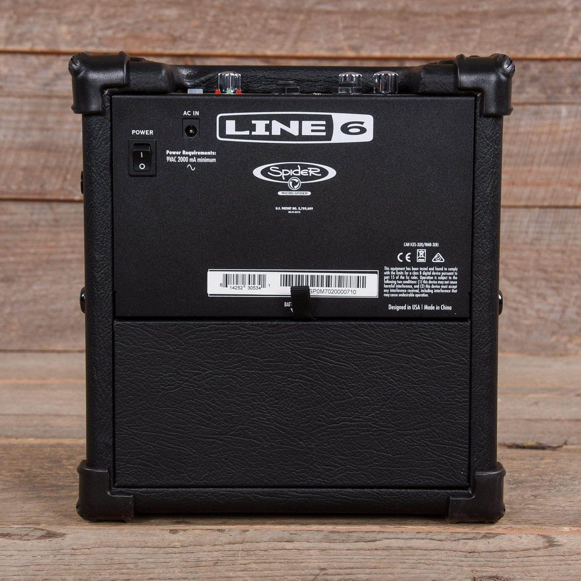 Line 6 Micro Spider 6w Portable Combo Amps / Guitar Combos