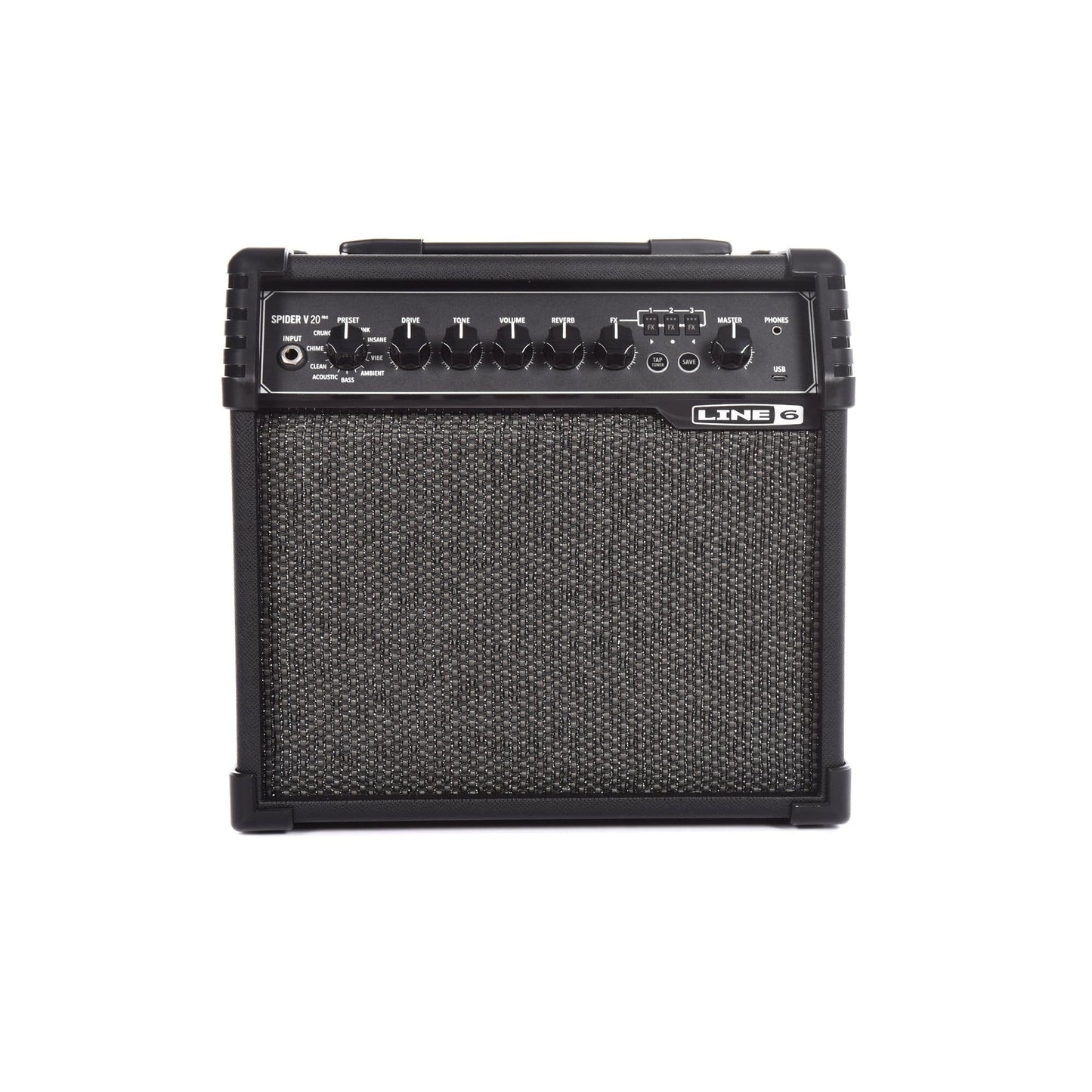 Line 6 Spider V 20 MK II 20 Watt Guitar Amp Amps / Guitar Combos