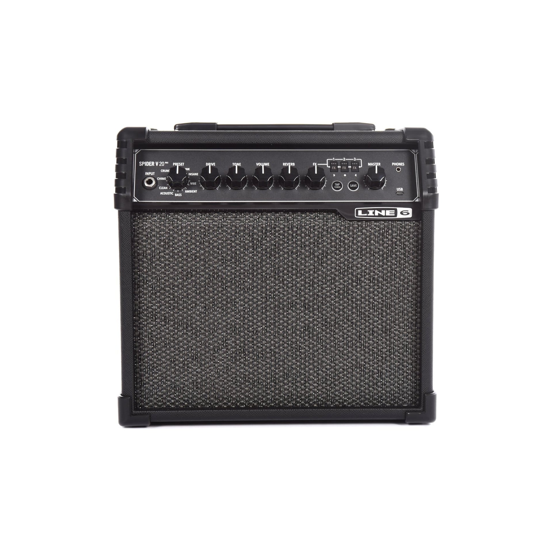 Line 6 Spider V 20 MK II 20 Watt Guitar Amp Amps / Guitar Combos