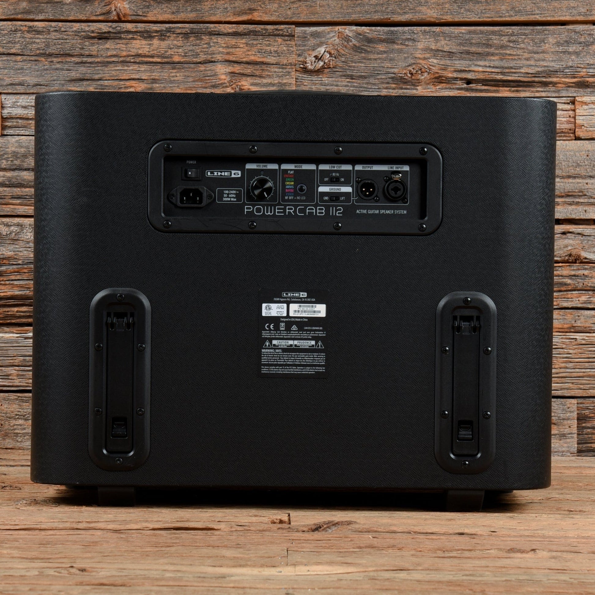 Line 6 Powercab 112 250-Watt 1x12" Active Guitar Speaker Cabinet Amps / Guitar Heads