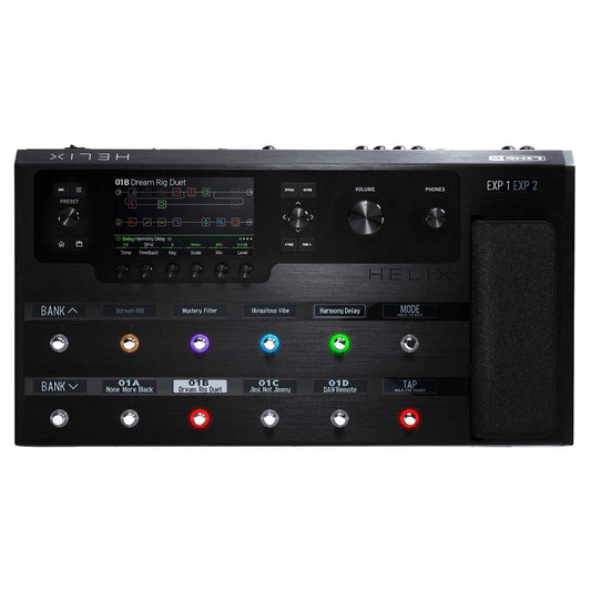 Line 6 Helix Dual Multi-Effects Dual DSP-powered Audio Engine w/4 Discrete Stereo Signal Paths Effects and Pedals / Amp Modeling,Effects and Pedals / Multi-Effect Unit