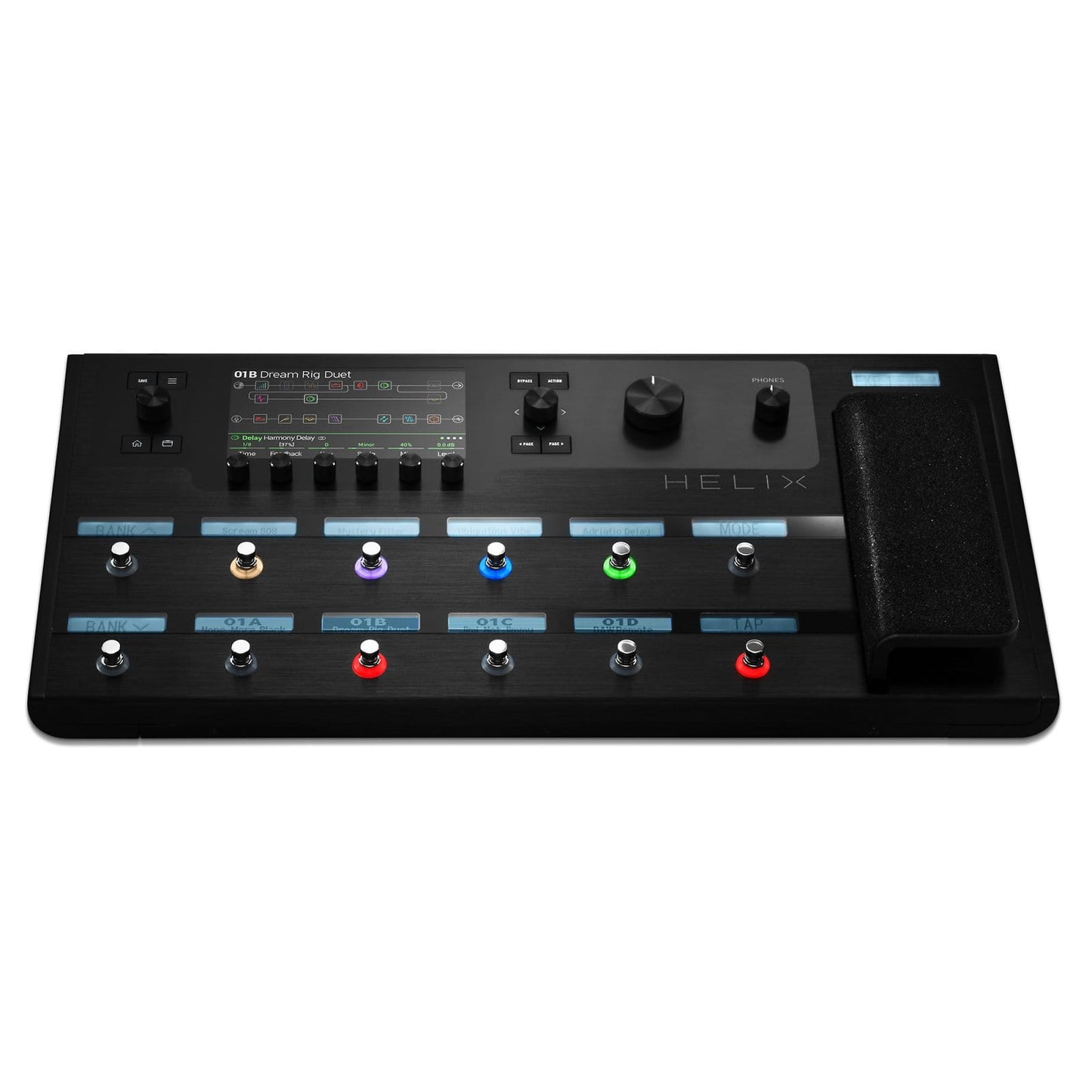 Line 6 Helix Dual Multi-Effects Dual DSP-powered Audio Engine w/4 Discrete Stereo Signal Paths Effects and Pedals / Amp Modeling,Effects and Pedals / Multi-Effect Unit