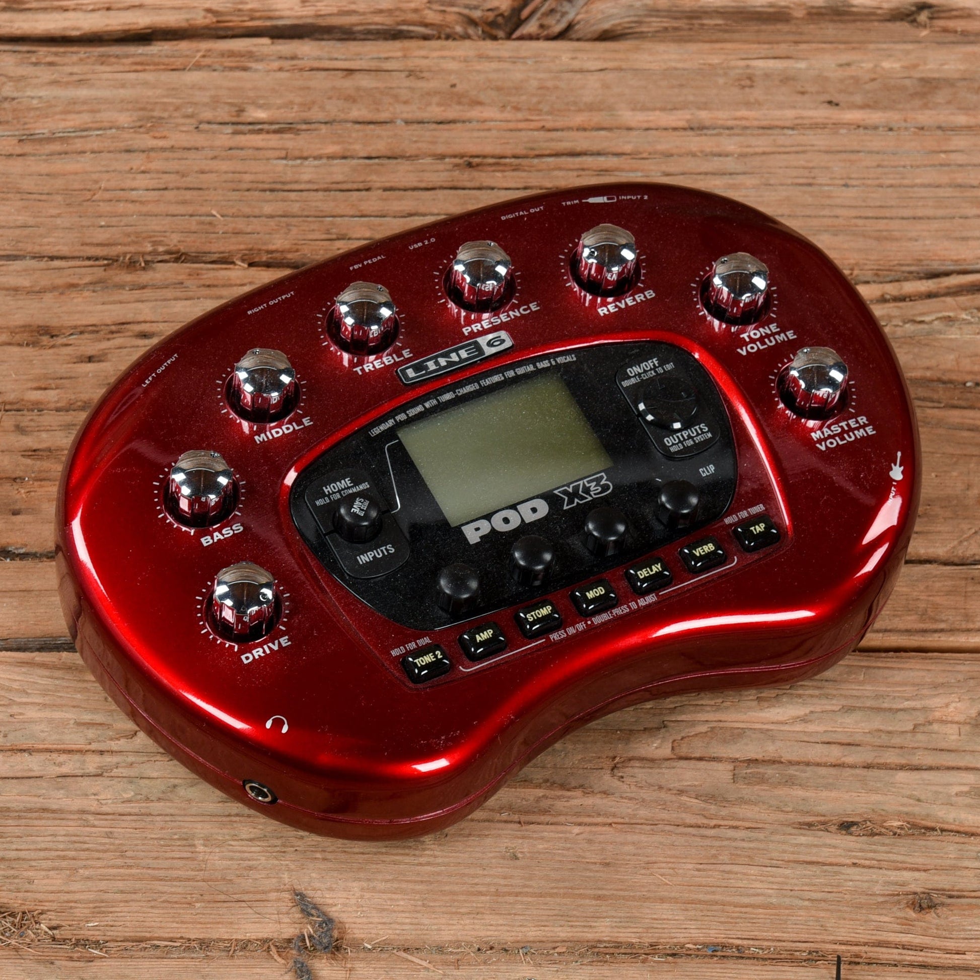 Line 6 POD X3 Multi-Effect and Amp Modeler Effects and Pedals / Amp Modeling