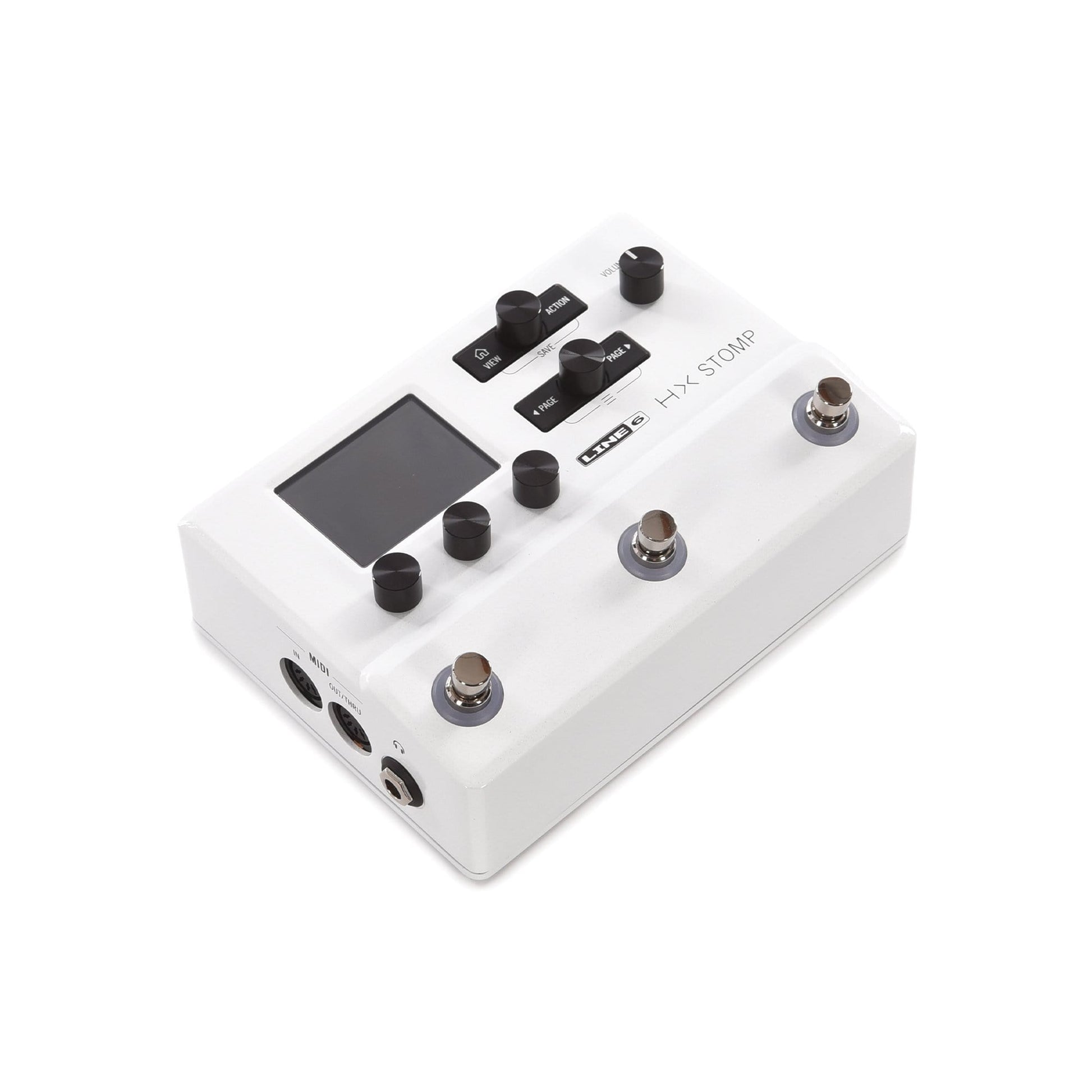 hx stomp expression pedal Line 6 HX Stomp Limited Edition Stomptrooper White – Chicago Music Exchange