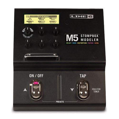 Line 6 M5 Single Effect StompBox Modeler Pedaler Effects and Pedals / Multi-Effect Unit