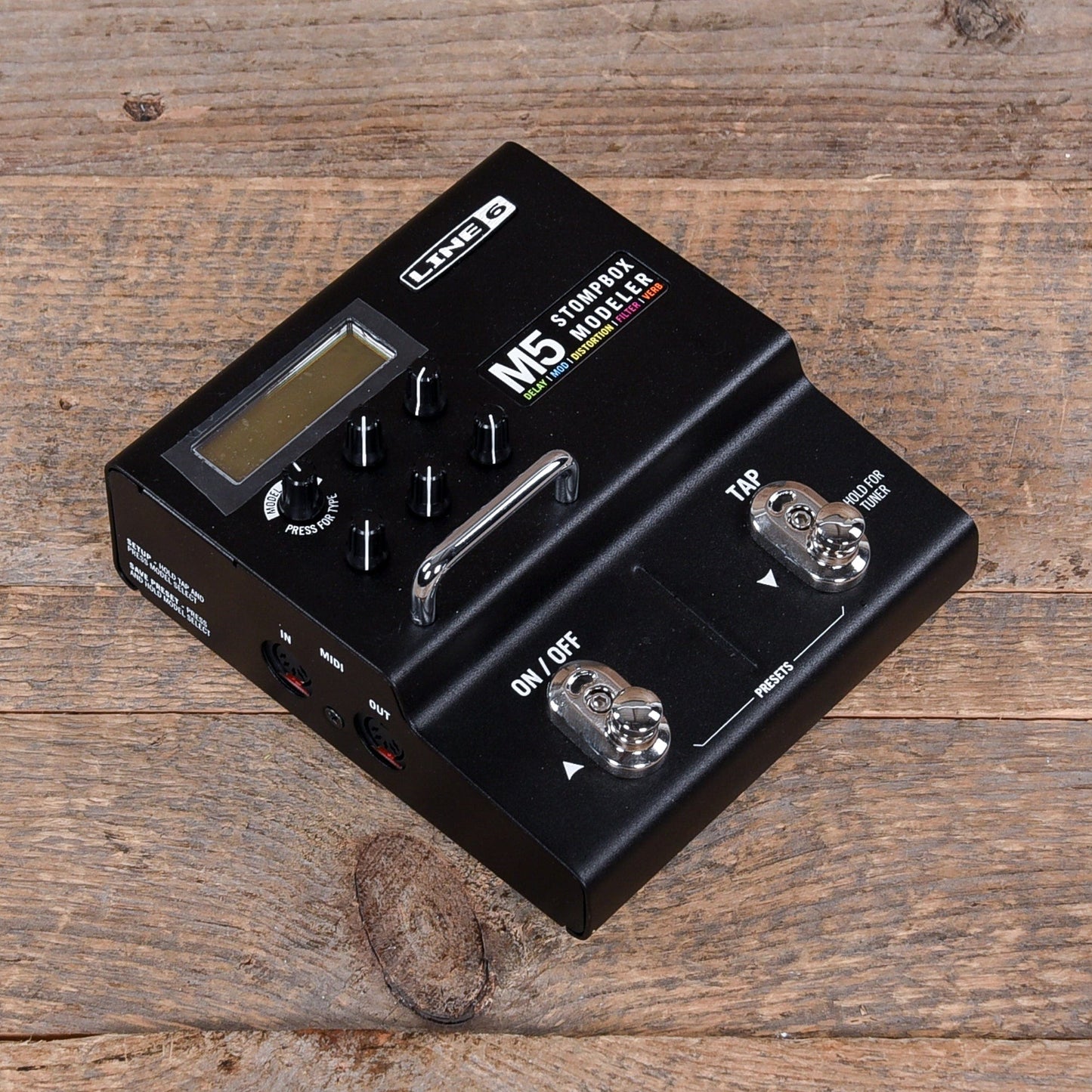 Line 6 M5 Single Effect StompBox Modeler Pedaler Effects and Pedals / Multi-Effect Unit