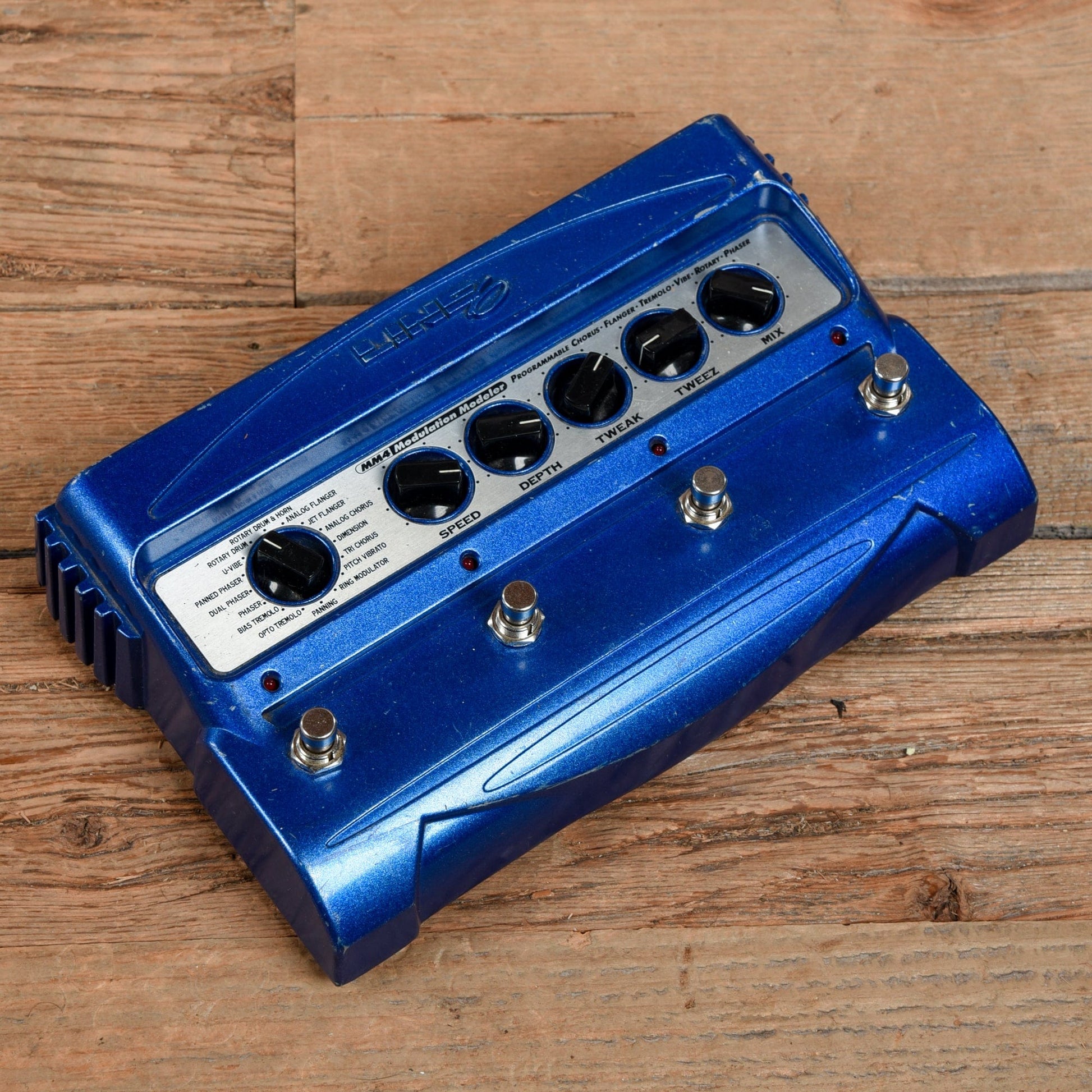 line 6 modulation pedal Line 6 MM4 Modulation Modeler