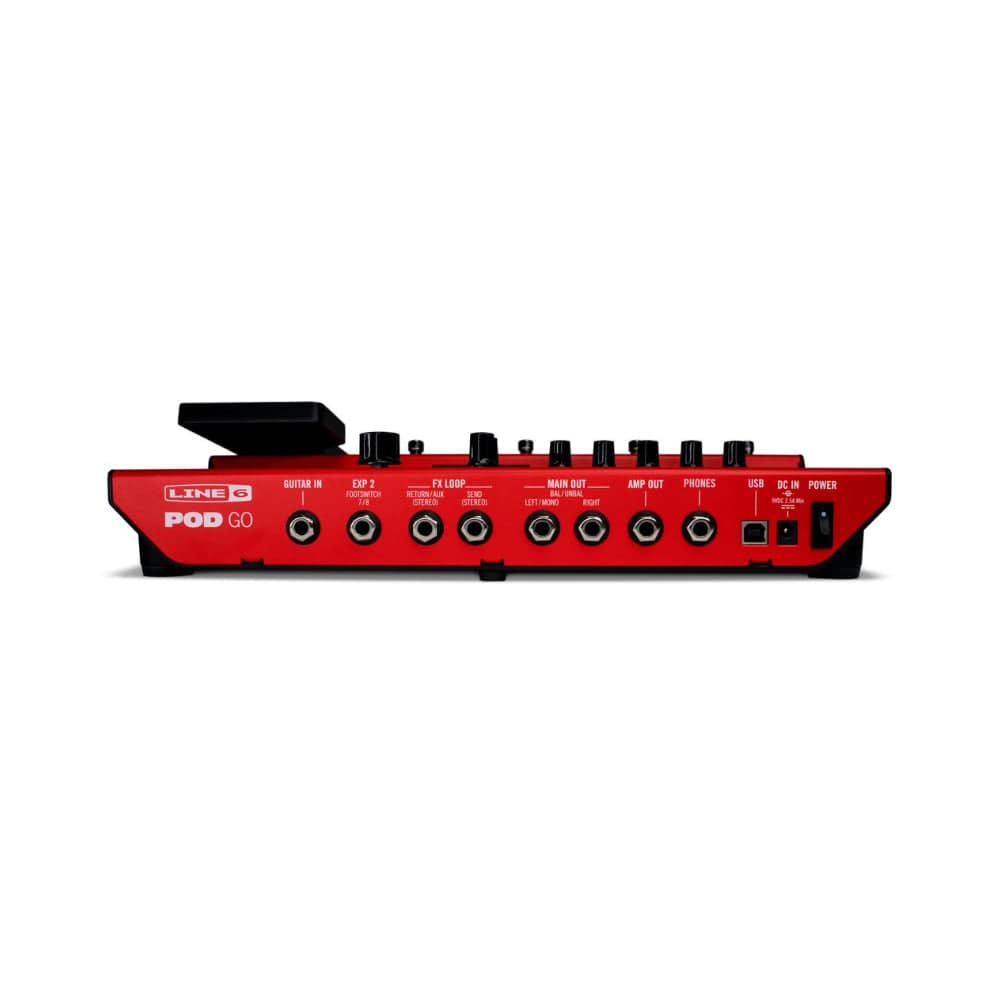 Line 6 POD Go Limited Edition Red Effects and Pedals / Multi-Effect Unit