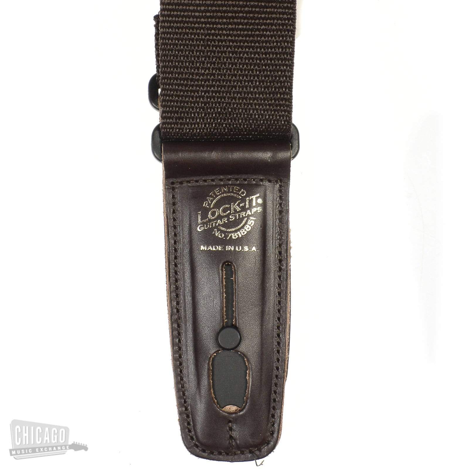 Lock-It 2 Inch Brown Nylon Strap w/Brown Ends Accessories / Straps