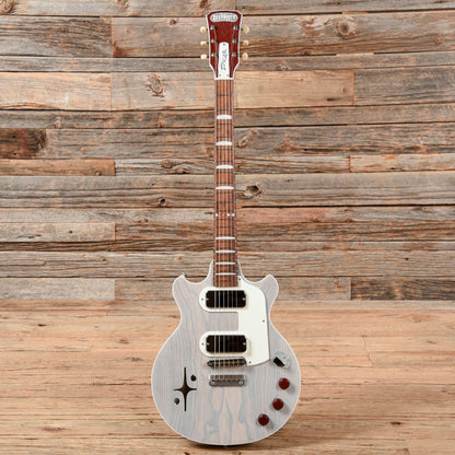 Lockhorn Zinger White Electric Guitars / Solid Body