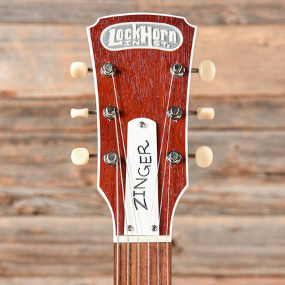 Lockhorn Zinger White Electric Guitars / Solid Body